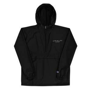 Embroidery L.O.Y.A.L.T.Y lightweight jacket